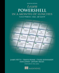 Cover of Learn PowerShell in a Month of Lunches: Fourth Edition, Covers Windows, Linux, and macOS