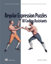 Cover of Regular Expression Puzzles and AI Coding Assistants
