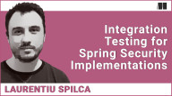 Integration testing for Spring Security implementations