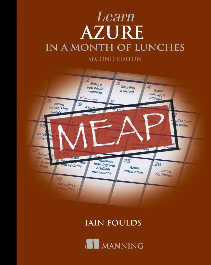 Manning Learn Azure in a Month of Lunches, Second Edition